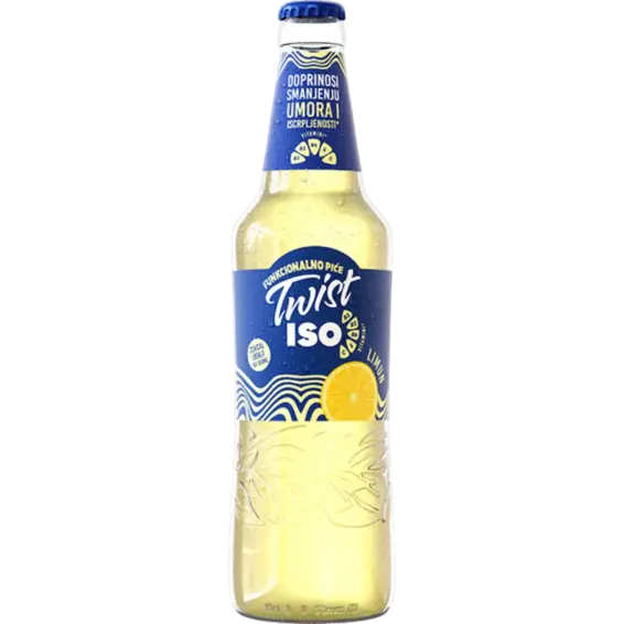 Twist Iso Twist Iso Piće gazirano bezalkoholno Limun 0,5 l