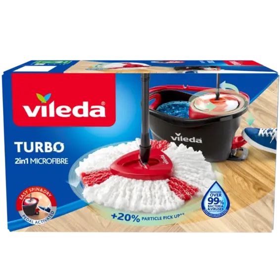 Vileda Vileda Turbo 2in1 Microfibre set za čišćenje