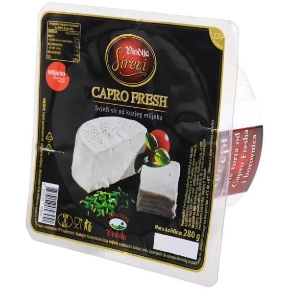 Vindija VINDIJA SIR SVJEŽI CAPRO FRESH 280 g