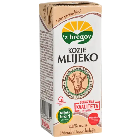 z bregov Z bregov kozje mlijeko 2,8%mm 200 ml