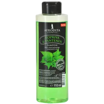 Afrodita Afrodita Kopriva&Pantenol Šampon protiv prekomjernog ispadanja kose 950 ml