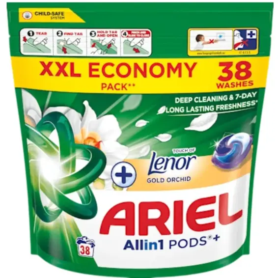 Ariel ARIEL + LENOR ORCHID KAPSULE 38 komada