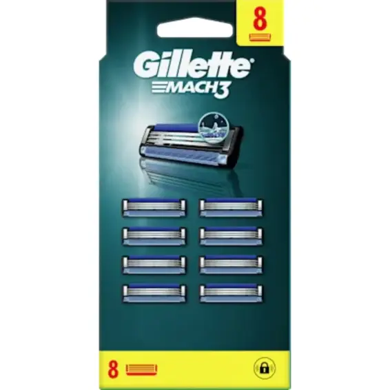 Gillette Gillette Mach3 amjenske britvice XL 8 kom
